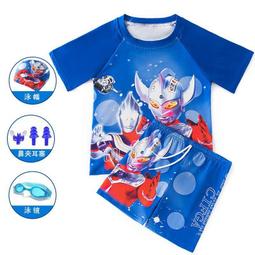 泳裝 新款泳衣 兒童泳衣男童泳褲中大童夏季分體游泳衣小寶寶男孩溫泉游泳套裝備 歷史價格詳細信息