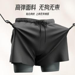 【好康】泳褲男士2023新款遊泳褲防尷尬五分速乾泡溫泉褲男泳衣套裝備 歷史價格詳細信息