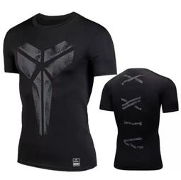 ????黑曼巴Kobe Bryant科比健身PRO短袖緊身上衣????NBA湖人隊Nike耐克愛迪達運動籃球衣服T恤男女裝577 歷史價格詳細信息