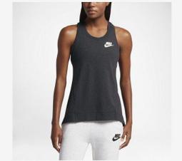 S.G NIKE 背心 NSW TANK TOP 黑色 刺繡 小勾 運動 休閒 女 DH1346-010 歷史價格詳細信息