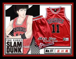 [免運費] SLAM DUNK 灌籃高手 籃球套裝 (球衣+球褲) 灌籃高手衣服 灌籃高手球服 灌籃高手服飾 灌籃高手衣 歷史價格詳細信息