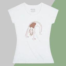 AKUMA YOGA Over Size長版背心(白) 樹懶Speedy I Love Aerial Yoga 歷史價格詳細信息