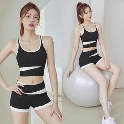 【女瑜珈裝】運動健身裝 瑜伽背心 運動內 運動裝 瑜珈 瑜伽 壓力 韻律 高緊身蜜桃 歷史價格詳細信息
