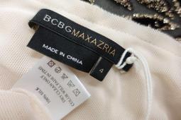 BCBG 極短袖垂領黑色小洋裝 歷史價格詳細信息