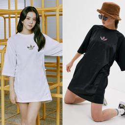 現貨 iShoes正品 Adidas 女款 豬肝紅 刷毛 圓領 長袖上衣 大學T 寬鬆 運動 休閒 上衣 GF6989 歷史價格詳細信息