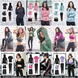 大碼瑜伽服套裝女2024新款夏季專業速幹晨跑步運動健身女套裝上衣 歷史價格詳細信息