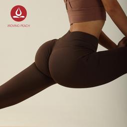 MOVING PEACH 單車褲七分褲女小個子瑜珈褲 短運動七分褲高腰提臀裸感彈力透氣速乾口袋緊身跑步健身7分褲 ACT 歷史價格詳細信息