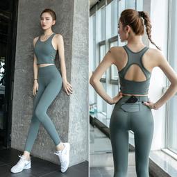 運動健身房瑜伽服套裝女夏季夜跑步速干衣初學者休閑寬松大碼胖mm 歷史價格詳細信息