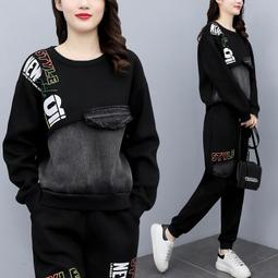 氣質顯瘦休閒運動服套裝女秋季2023新款拉鍊衛衣長褲高級感兩件套 歷史價格詳細信息