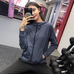 台灣現貨瑜伽服上衣拉鏈長袖連帽外套女寬鬆大碼跑步訓練顯瘦運動外套 歷史價格詳細信息