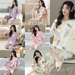 現貨夏季七分褲中老年女裝休閑高腰松緊媽媽裝直筒中褲薄款女褲子寬松 歷史價格詳細信息