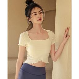專業訓練普拉提運動上衣女夏外穿輕薄修身顯瘦透氣速干健身瑜伽服『miss木木女裝』 歷史價格詳細信息