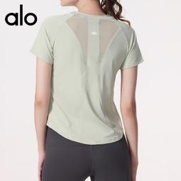 新款瑜伽服短袖運動T恤女跑步速幹緊身裝罩衫訓練專業健身上衣 歷史價格詳細信息