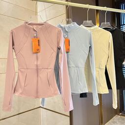瑜伽服外套女緊身立領拉鍊反光加絨夜跑騎行速乾運動上衣健身長袖 歷史價格詳細信息