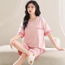 台灣現貨睡衣女夏季簡約可愛格子吊帶短褲帶胸墊無袖套裝家居服套裝可外穿 歷史價格詳細信息