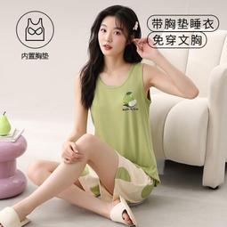 居家睡衣 微風輕拂 二件式短袖成套休閒服(粉F) AngelHoney天使霓裳 歷史價格詳細信息