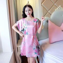 [台灣現貨]夏日新品睡衣蕾絲薄紗性感睡衣中長性感睡衣 流行E線A7159 歷史價格詳細信息