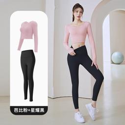 ~LA05054~跑步運動健身速乾透氣緊身提臀女帶固定胸墊長款外穿套裝瑜伽服運動服裝運動服飾休閒服裝 歷史價格詳細信息