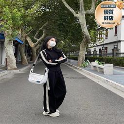 休閒運動服套裝女2023新款秋冬季衛衣闊腿長褲學生減齡跑步兩件套 歷史價格詳細信息