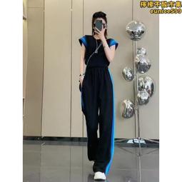 時尚套裝女2024新款減齡單排扣牛仔吊帶背帶褲防曬針織開衫 歷史價格詳細信息