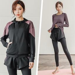 M-4XL 大尺碼運動套裝女透氣速乾健身運動兩件套韓版寬鬆遮肉時尚運動短袖上衣高腰緊身顯瘦瑜伽跑步運動褲 休閒外穿運動套 歷史價格詳細信息