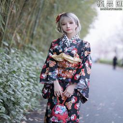 黑色可愛和服小女孩小紋和服套裝改良版 價格比較,價格查詢,歷史價格詳細信息