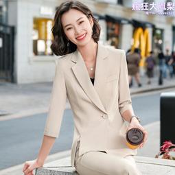 感氣質職業裝 襯衫女 職業裝女 高腰半身裙 半身裙 套裝女 多巴胺套裝 歷史價格詳細信息