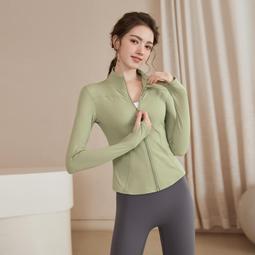 lulu瑜伽服女秋冬跑步運動套裝普拉提訓練服2023新款健身上衣外套 歷史價格詳細信息
