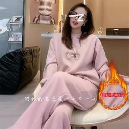 粉色加絨加厚衛衣女秋冬韓版waitmore連帽寬松學生開衫外套ins潮超夯 精品 歷史價格詳細信息