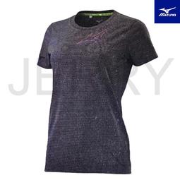 【MIZUNO 美津濃】女路跑短袖T恤 J2TAB20109（黑） 歷史價格詳細信息