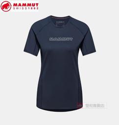 滿3000免運MAMMUT QD Logo Print T-Shirt AF男抗UV排汗短T101702012黑PRT4 歷史價格詳細信息