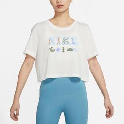 S.G NIKE 女 短袖上衣 DM7026-667 粉 落肩 短版 開衩 運動 瑜珈 健身 慢跑 休閒 女 歷史價格詳細信息