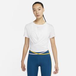 S.G NIKE DRY 小LOGO 運動 休閒 透氣 訓練 排汗 短袖 瑜伽 健身 T恤 女款 CZ3870-125 歷史價格詳細信息