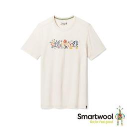 Smartwool 中性款 塗鴉長Tee/美麗諾羊毛長袖T恤 熊熊剪影 SW017155 545 淺灰色 歷史價格詳細信息