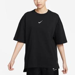 S.G NIKE SPORTSWEAR 拼接 休閒 短版 短T 黑 雙勾 短袖 女 CJ2041-010 歷史價格詳細信息