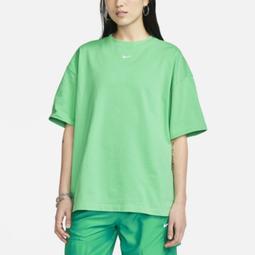 S.G NIKE NSW 刺繡小LOGO 寬鬆 短T 素T 女生 黑色 DH4256-010 白色 DH4256-100 歷史價格詳細信息