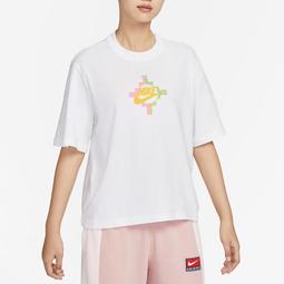 NIKE 短T SPORTSWEAR ESSENTIAL 白色 基本款 合身 短版 短袖 女 FB2874-100 歷史價格詳細信息