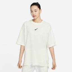 NIKE 短T NSW 米白色 塗鴉LOGO 休閒 短袖 女 FJ7714-133 歷史價格詳細信息