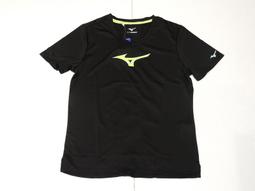 2024 上半季 MIZUNO 美津濃 女 高彈性 短版 綁帶 瑜珈上衣 短袖T恤 (K2TAB20368)藤紫 歷史價格詳細信息