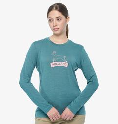 女美麗諾羊毛緹花織紋圓領針織衫【MUJI 無印良品】 歷史價格詳細信息