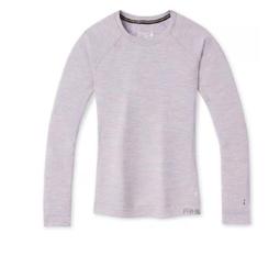 【戶外風】Smartwool 羊毛衣  女 Thermal 美麗諾羊毛圓領長袖 雪花粉橘 歷史價格詳細信息