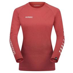 【長毛象】女款 QD Logo Print AF 吸濕快乾彈性圓領短袖排汗衣_1017-02021-3666 日落紅 PRT3 歷史價格詳細信息