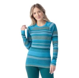 【戶外風】Smartwool 女 Thermal 美麗諾羊毛印花圓領長袖衣 霧桃紅山紋 歷史價格詳細信息