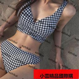 新款千鳥格素色手提包包女學生韓版簡約媽咪包百搭手拎便當包保溫保冷餐袋便當餐盒小包-包沒煩惱 歷史價格詳細信息