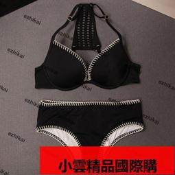 【優選國際購】泡溫泉 泳衣  女性感網紅歐美 連體比基尼 拼色顯瘦 遮肚小胸聚攏 游 泳裝   泳裝 歷史價格詳細信息