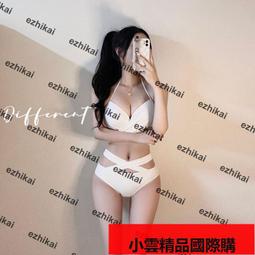 【優選國際購】泡溫泉 泳衣  女性感網紅歐美 連體比基尼 拼色顯瘦 遮肚小胸聚攏 游 泳裝   泳裝 歷史價格詳細信息