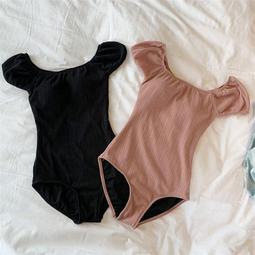 特價抹胸簡約紫色藍色比基尼網紅溫泉泳裝帶胸墊無袖休閒連身泳衣 歷史價格詳細信息