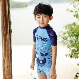 兒童泳衣男童連體恐龍防曬幼兒嬰兒小童寶寶1-3歲長袖遊泳裝溫泉 歷史價格詳細信息