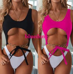 歐美純色比基尼綁帶泳衣女士荷葉邊泳裝性感bikini 小胸花邊-雙喜生活館 歷史價格詳細信息