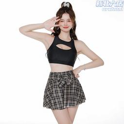 新品韓版性感新款泳衣式泳衣女士20新款花ins風小胸純欲泡溫泉高級感泳裝~超美服飾 歷史價格詳細信息